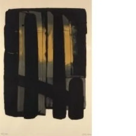 石版画 Soulages - Lithographies n°38