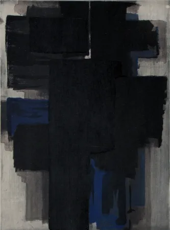 镂版印刷 Soulages - Peinture, 1955
