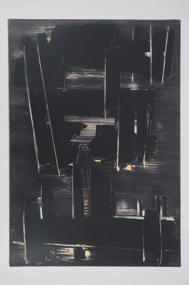 插图书 Soulages - Peinture 27 aou