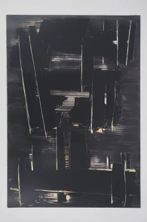 插图书 Soulages - Peinture 27 aou