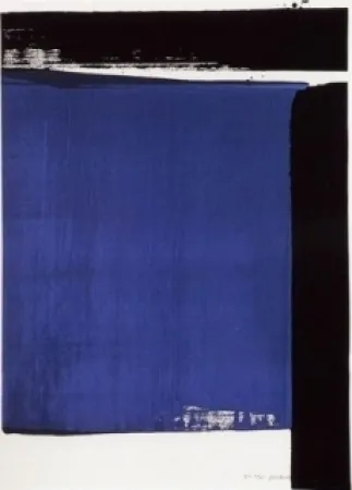 丝网印刷 Soulages - Serigraphie n° 16