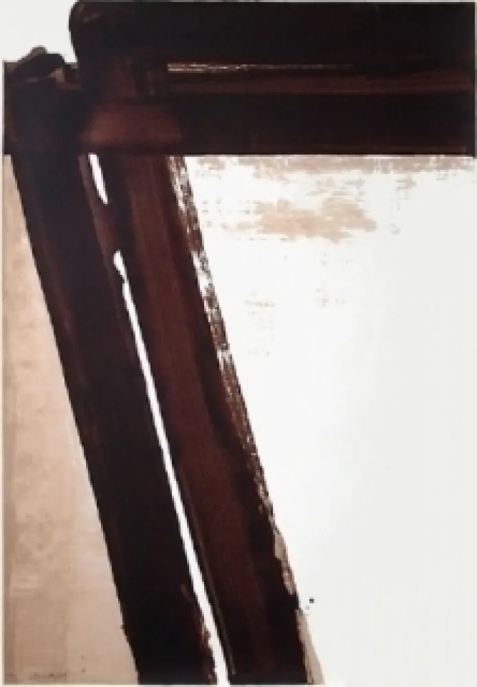无技术 Soulages - Serigraphie n°15