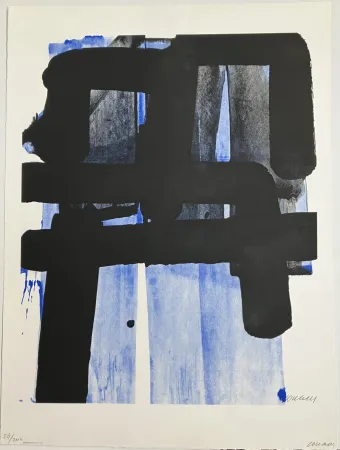 丝网印刷 Soulages - Sérigraphie n°2, 1973