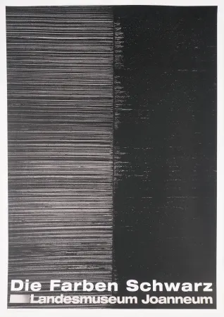 丝网印刷 Soulages - Sérigraphie n°25