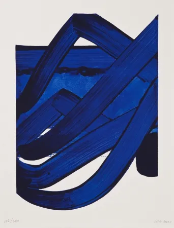 石版画 Soulages - Untitled