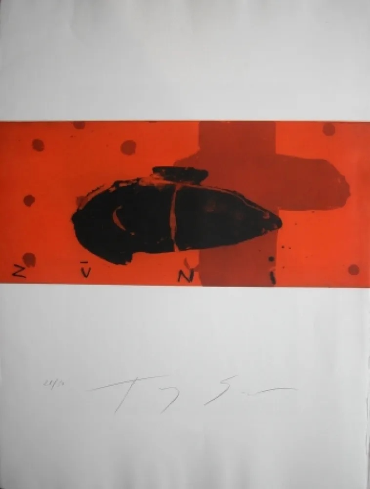 版画 Soulie - SPRING 5 -gravure de TONY SOULIE