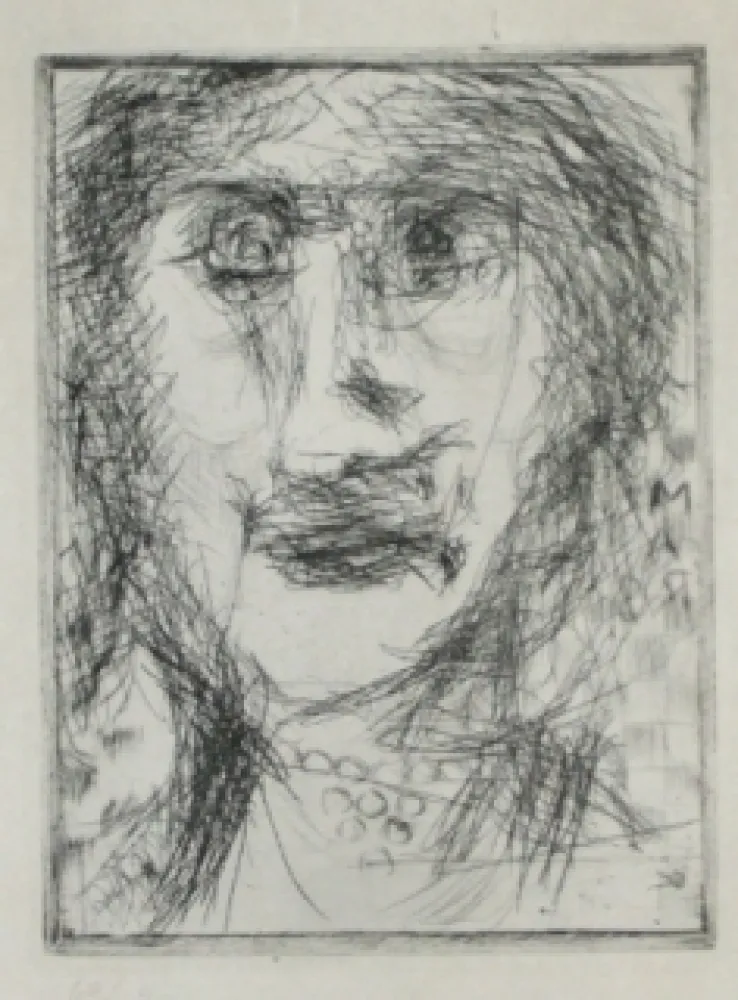 蚀刻版画 Soutter - Mars