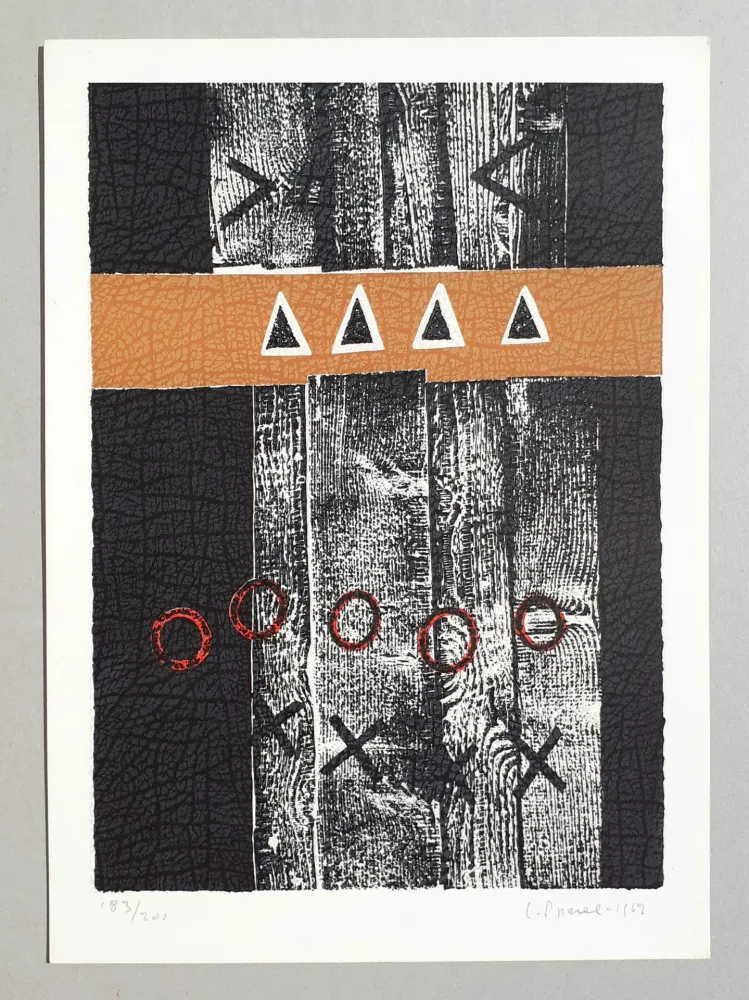 油毡版画 Spacal - Composizione