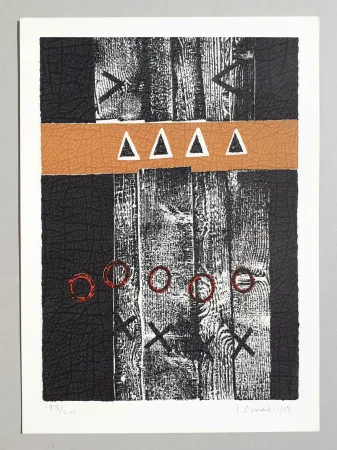 油毡版画 Spacal - Composizione