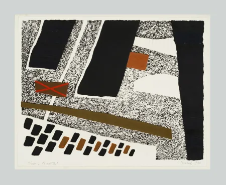 油毡版画 Spacal - Il porto