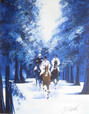 石版画 Spahn - 4 saisons album