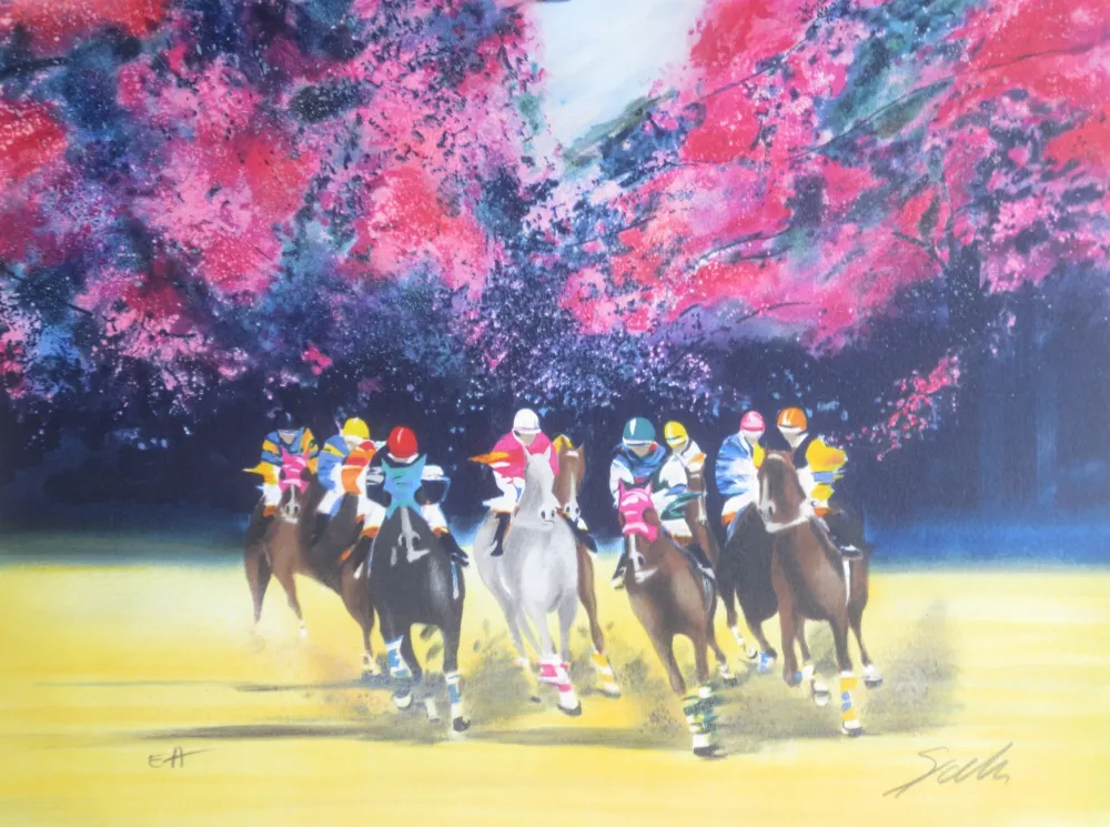 石版画 Spahn - 4 saisons album