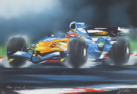 石版画 Spahn - Formule I