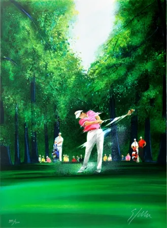 石版画 Spahn - Open de France