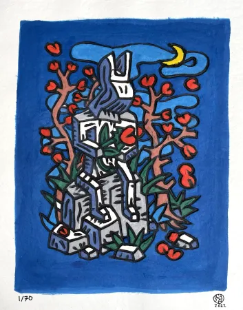 版画 Speedy Graphito - NOCTURNE