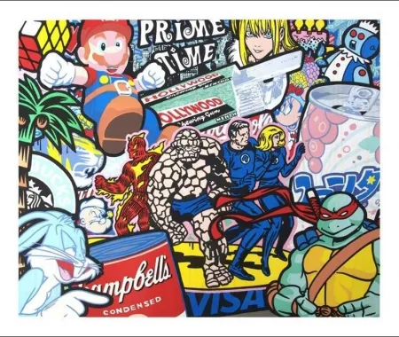 石版画 Speedy Graphito - Prime time