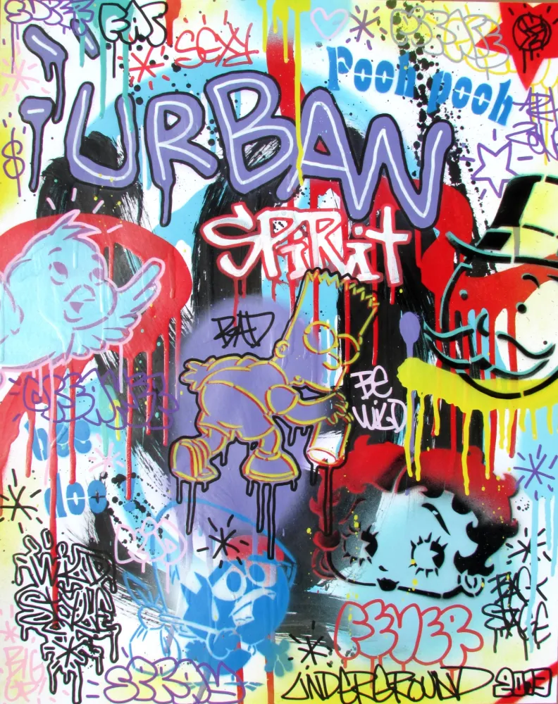 复数作品 Speedy Graphito - Urban Spirit