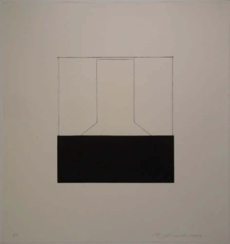 蚀刻版画 Spescha - 2003/11-12. Zweiteilige Radierungs-Serie 