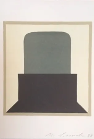 油毡版画 Spescha - Sans titre