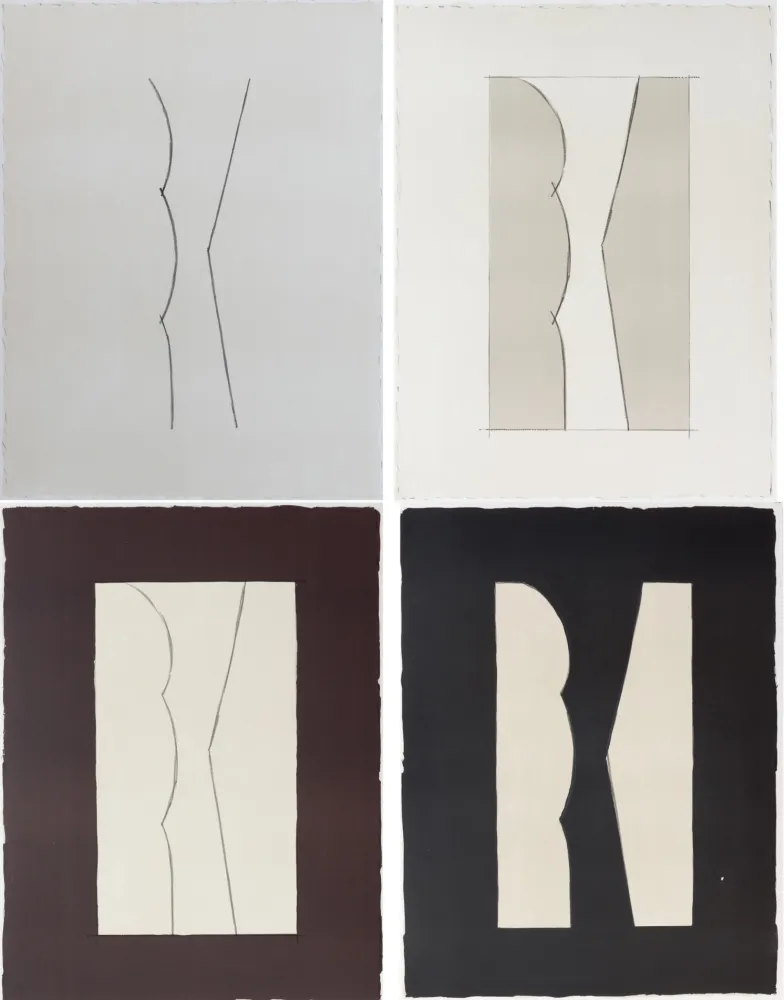 石版画 Spescha - Sans titre