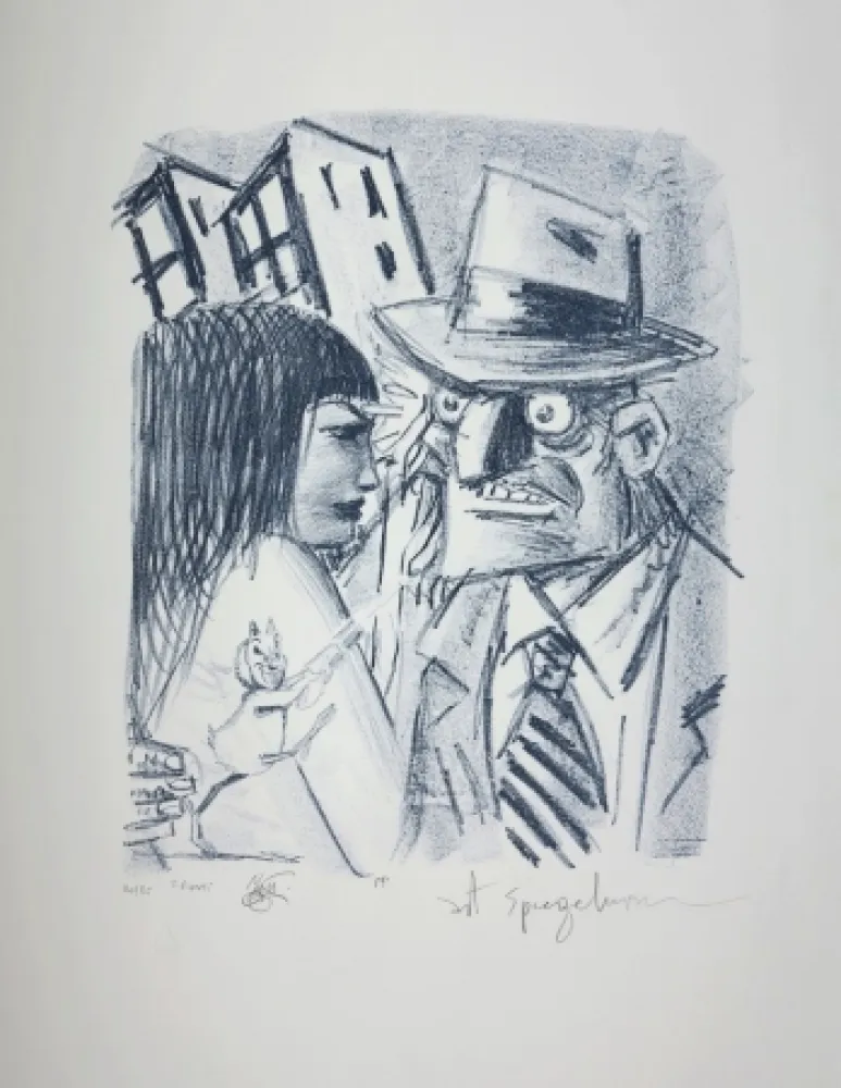 石版画 Spiegelman - Art Spiegelman, Lorenzo Mattotti & Claude Ponti.