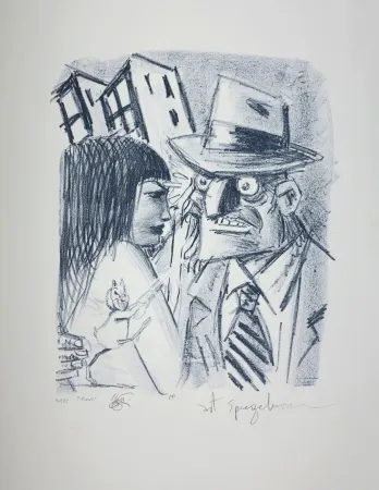 石版画 Spiegelman - Art Spiegelman, Lorenzo Mattotti & Claude Ponti.