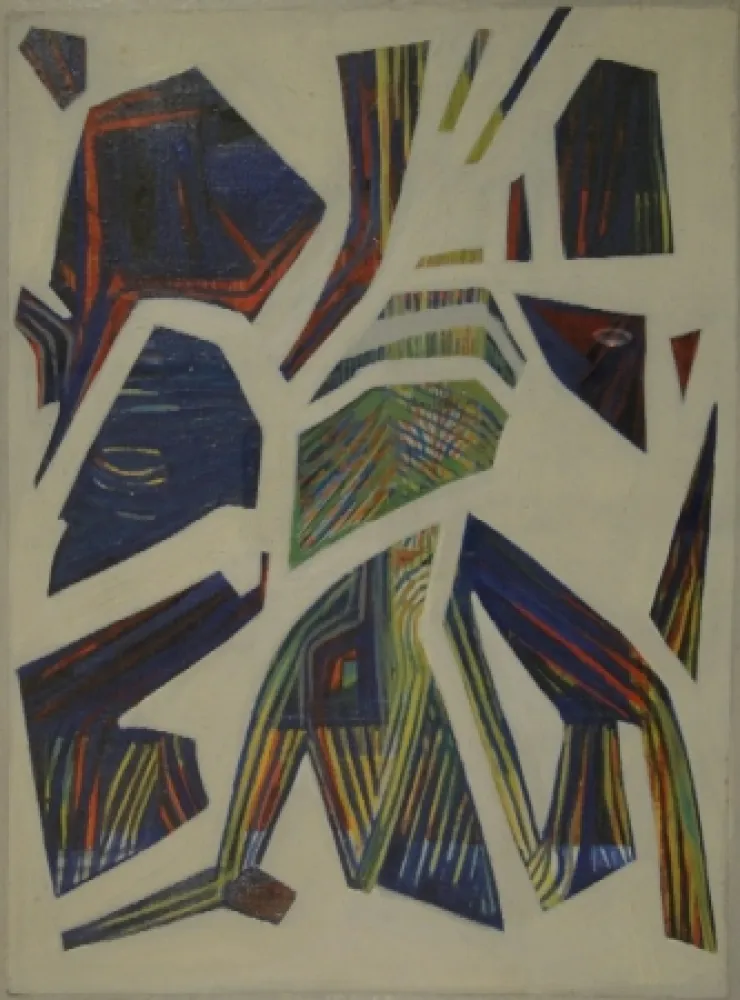 单版画 Spiller - Abstrakte Komposition