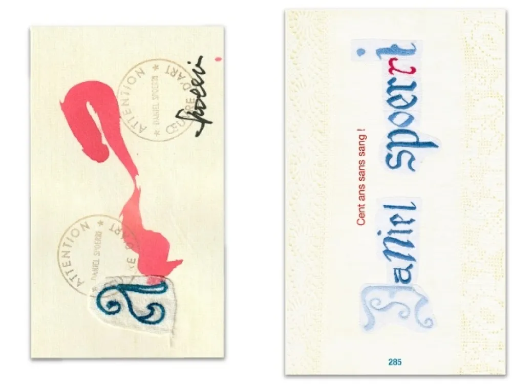 插图书 Spoerri - L'At en écrit