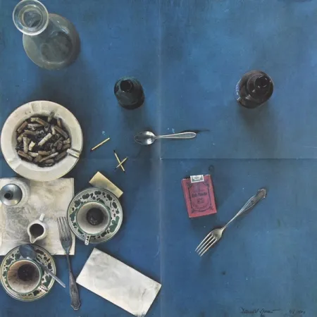 石版画 Spoerri - Tischdecke