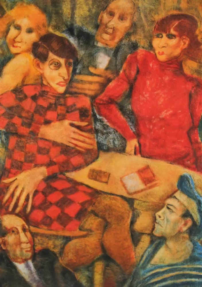 石版画 Squillantini - SENZA TITOLO