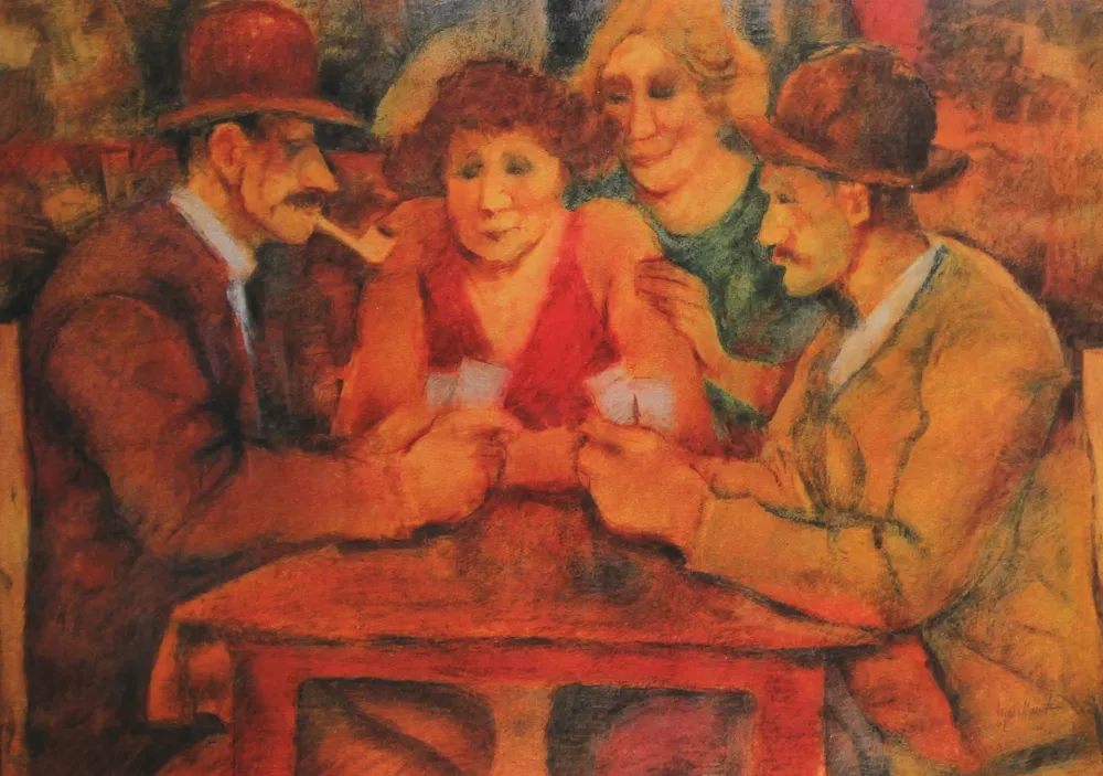 石版画 Squillantini - SENZA TITOLO