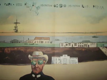 石版画 Steinberg - Le Port