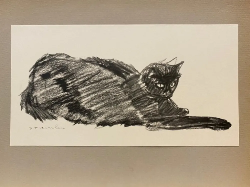石版画 Steinlen - Chats et Autres Bêtes