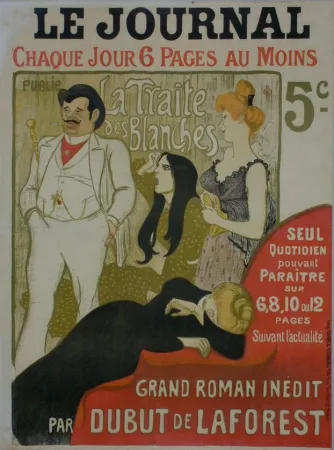 石版画 Steinlen - Le Journal