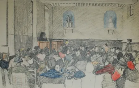 石版画 Steinlen - Saint Lazare