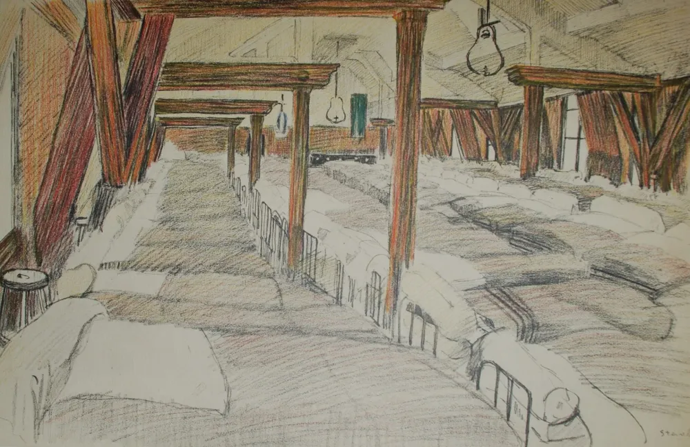 石版画 Steinlen - Saint Lazare