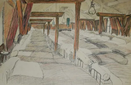 石版画 Steinlen - Saint Lazare