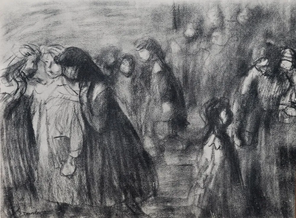 石版画 Steinlen - Steinlen et la rue