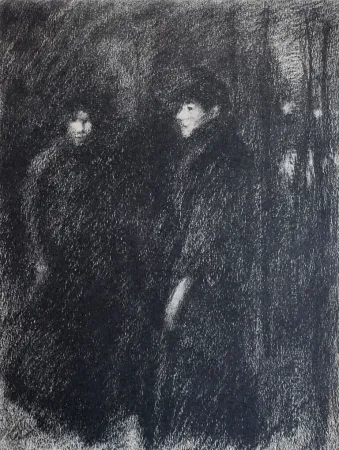 石版画 Steinlen - Steinlen et la rue