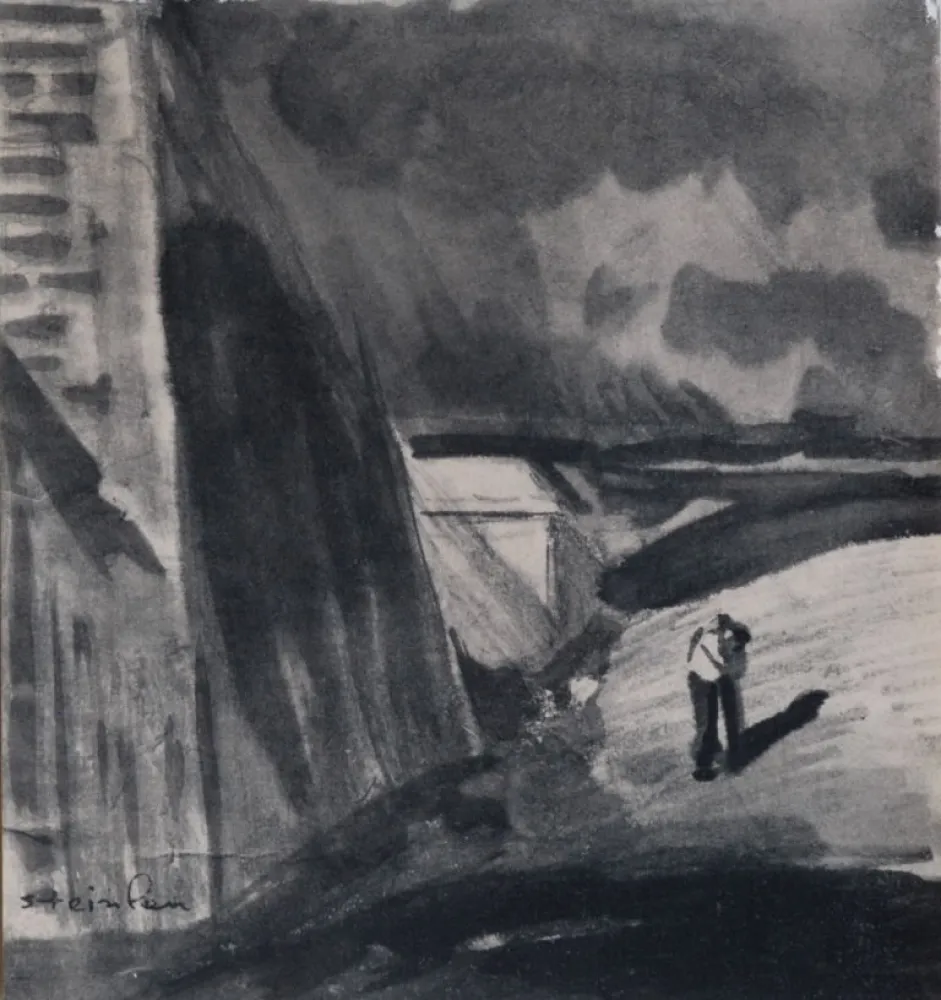 石版画 Steinlen - Steinlen et la rue