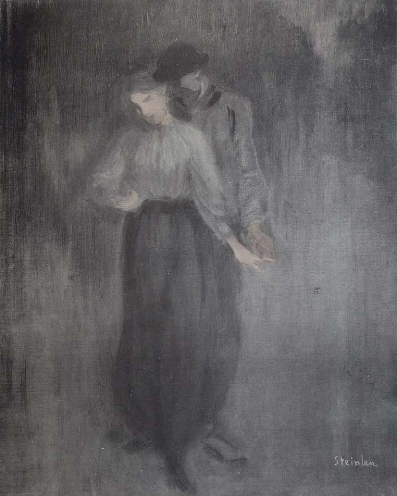 石版画 Steinlen - Steinlen et la rue