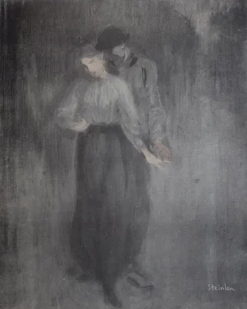 石版画 Steinlen - Steinlen et la rue