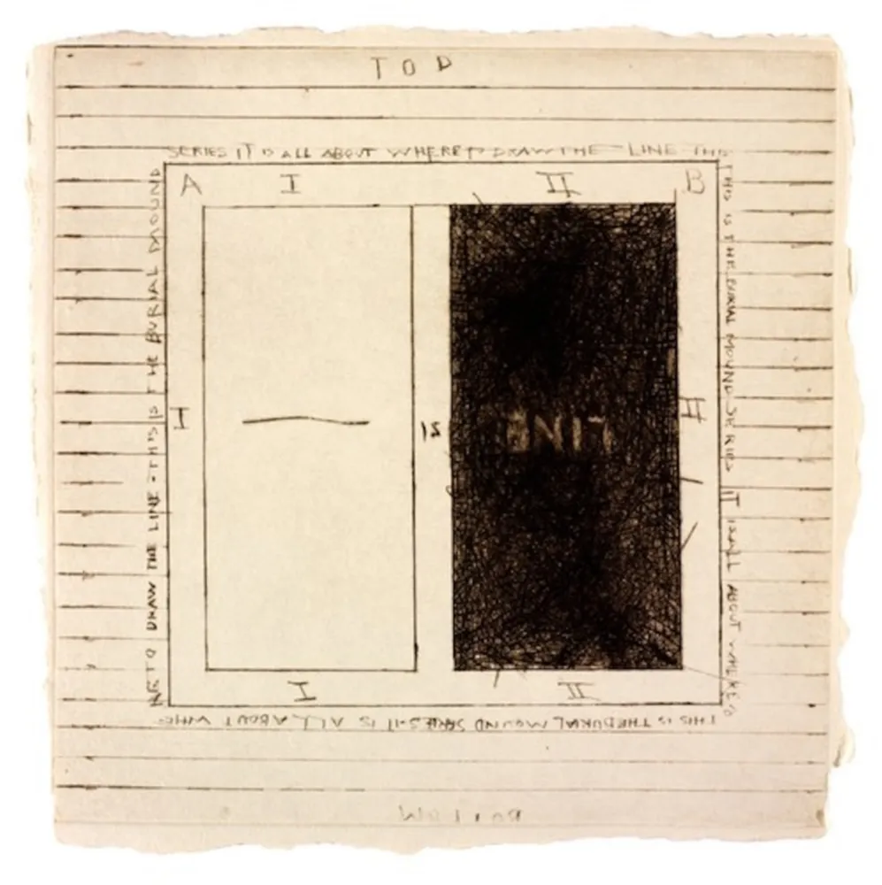 复数作品 Steir - Print Line II