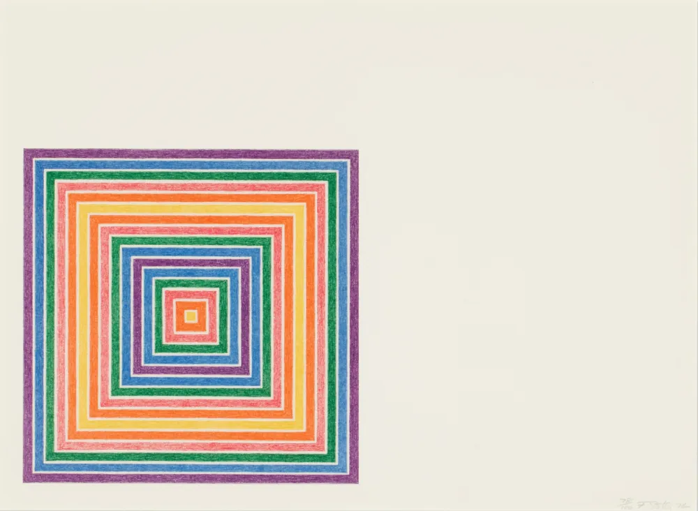 石版画 Stella - Honduras Lottery Co (from Multicolored Squares)