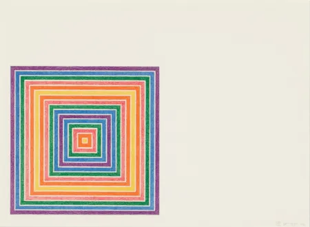 石版画 Stella - Honduras Lottery Co (from Multicolored Squares)