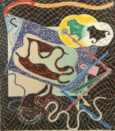 石版画 Stella - Shards III