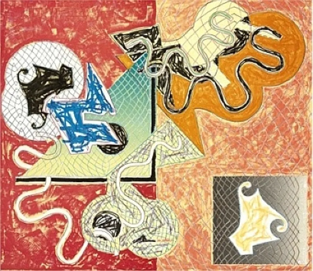 石版画 Stella - Shards IV