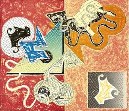 石版画 Stella - Shards IV