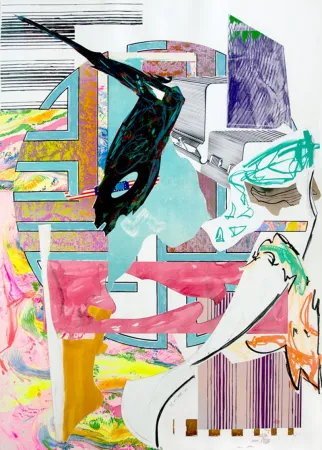 石版画 Stella - The Quarter-Deck from The Waves