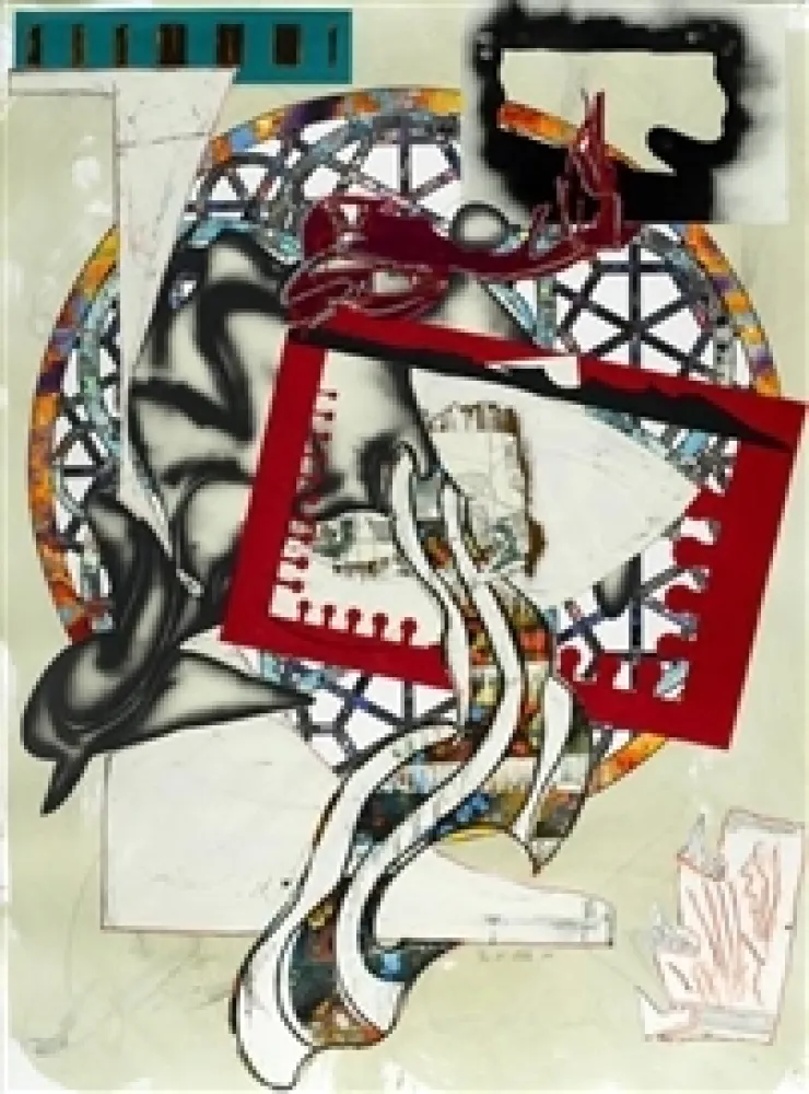 丝网印刷 Stella - The Waves I: The Pacific